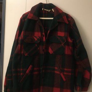 L.L. Bean vintage wool lumberjack shirt / jacket
